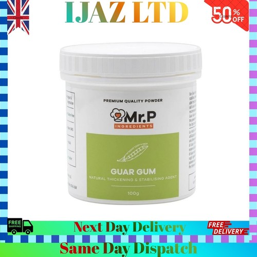 Natural guar gum powder - guar, 250g