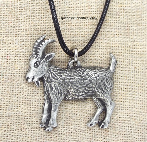 Billy goat pewter - pewter, pendant