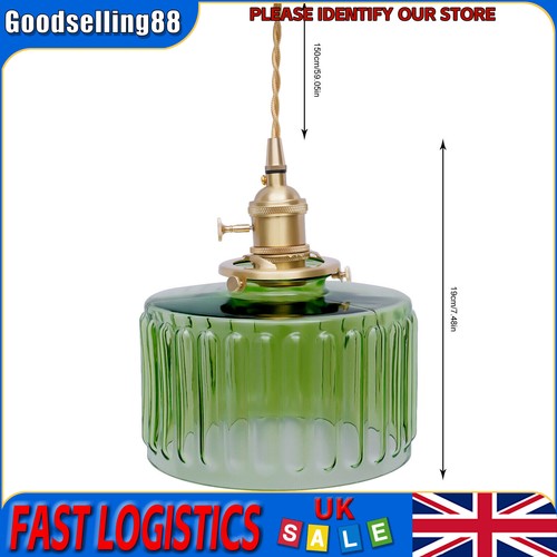 Green glass shade - glass, ceiling