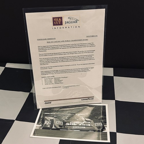 Silk cut jaguar xjr group - cut,