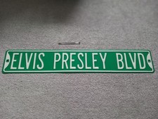 Elvis Presley Green Sign