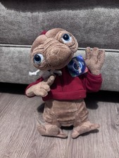 E.T red hoodie Universal Studios rare vintage 2000s teddy plush