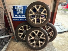 2014-2023 FIAT 500X MK1 17" ALLOY WHEEL SET WITH TYRES 735624968