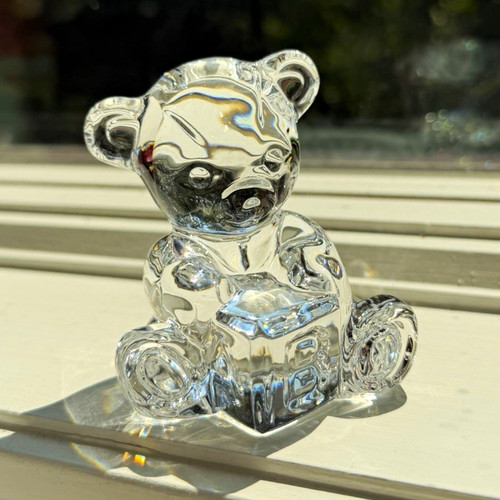 Waterford crystal teddy - waterford, bear