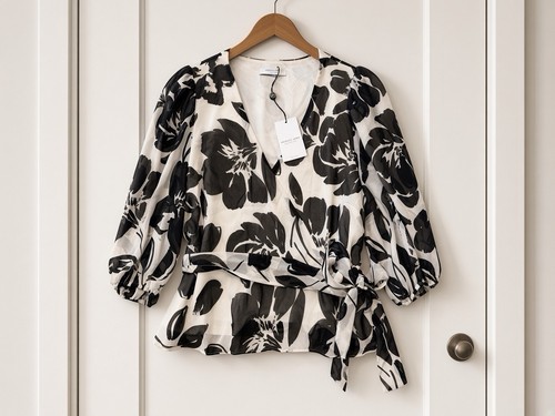 Nwt jacques vert black white - black,