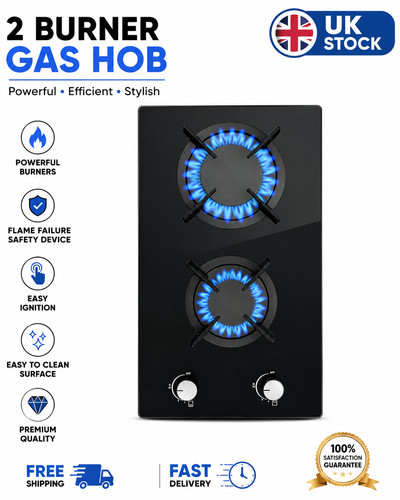 30cm burner gas - 30cm, hob