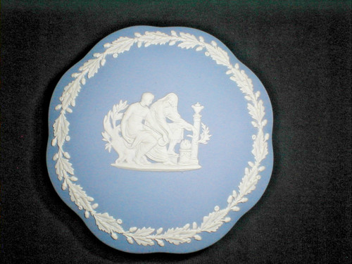 Wedgwood jasper ware - jasper, blue