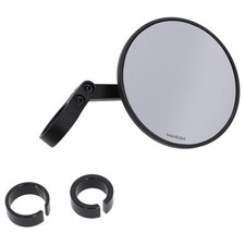Handlebar end mirror round