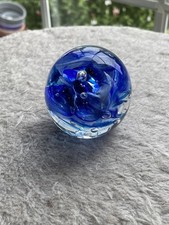 Paperweight Swirling Sea -Blue