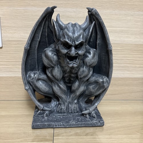 Resin garden gargoyle - resin,