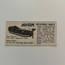 Imtra Corp Avon Inflatable Boats Avon Redcrest Cambridge MA 1966 Ad SAH8-S25