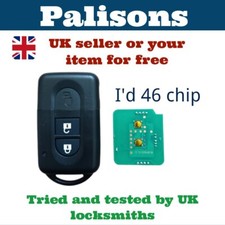 REMOTE SMART KEY FOB FOR NISSAN Qashqai Juke Note X Trail Micra 46 Chip