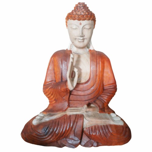 Large hand carved wooden - large,