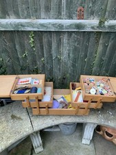 Vintage Cantilever Sewing Box