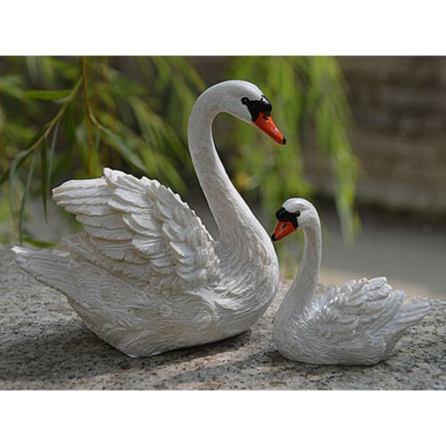 Resin swan sculpture for - resin,