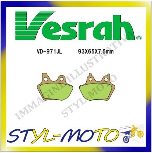 971jl sintered pads harley - vd-971jl,