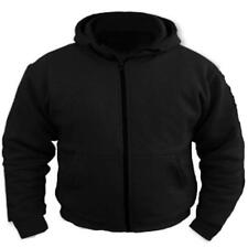Motorbike Motorcycle Fleece Removable Armour Protective Lined Hoodie