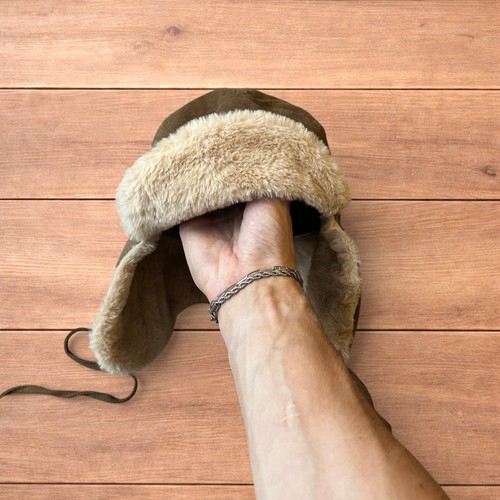 Russian ushanka trapper ear