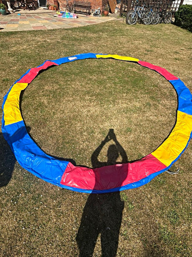 Round trampoline frame pads - trampoline,