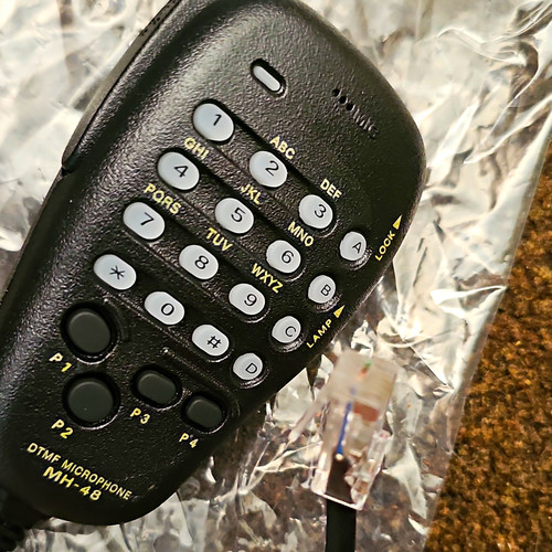 Yaesu handheld dtmf - mh-48,
