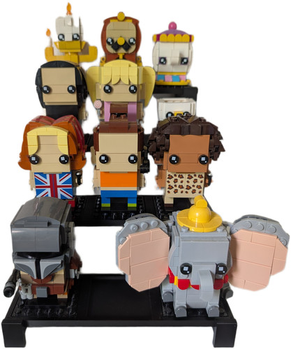 Black tiered display - black, stand