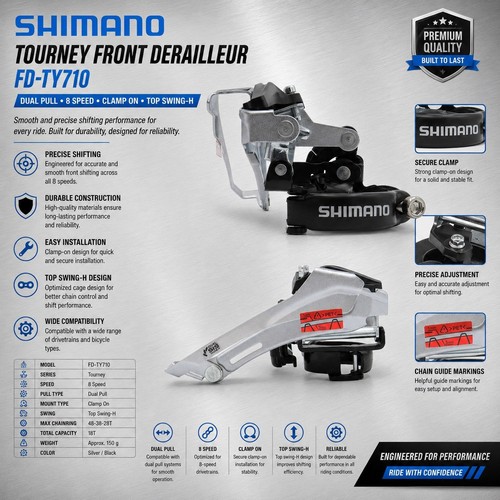 Shimano front derailleur - front,