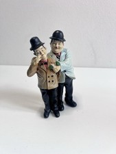 Laurel And Hardy Resin Painted Icon Figures Ornament