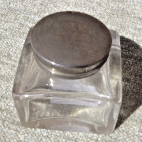 Writing slope box - inkwell,