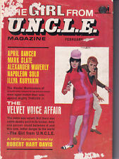 THE GIRL FROM U.N.C.L.E. MAGAZINE #2 VOL 1 FEB 1967 US PAPERBACK