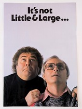 Barcrest Little & Large Pub Fruit Machine Leaflet Poster Original 1985 Big Shot