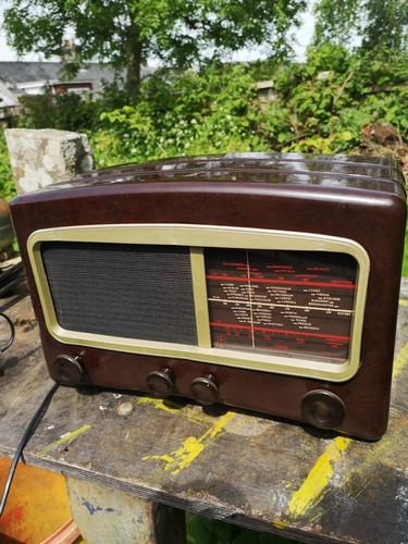 Vintage radio bakelite - radio., bakelite.
