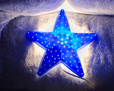IKEA Blue Star Wall Light