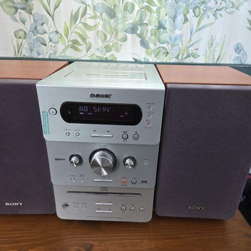 Sony micro hifi system - hifi,
