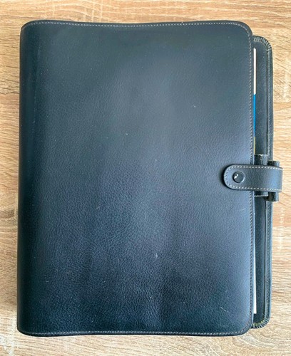 Vintage filofax deskfax black - filofax,