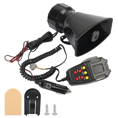 Car warning alarm megaphone - warning,
