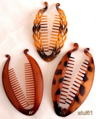 Banana hair clips - hair,