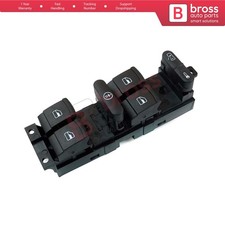 Window Master Switch 1J4959857B for VW Golf 4 Passat B5 Jetta Bora Seat Toledo
