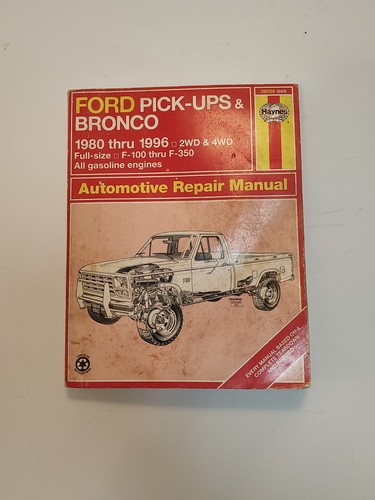 Haynes ford pick ups - &, bronco