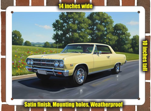 Metal sign 1965 chevrolet - -,