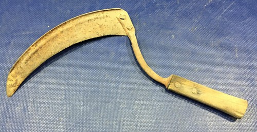 Hand sickle tool vintage weed - sickle,