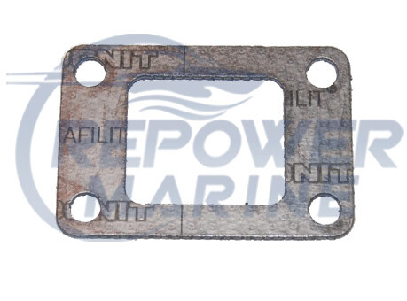 Exhaust elbow gasket for - elbow,