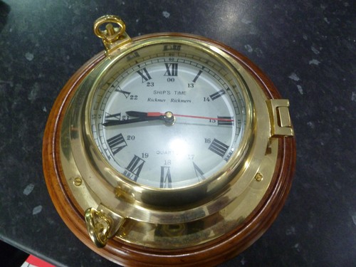 Rickmers brass porthole ships - rickmers,