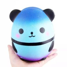 Kawaii Slow Rising Jumbo Galaxy Panda Egg Squishys Squeeze Squeeze Toy Stress