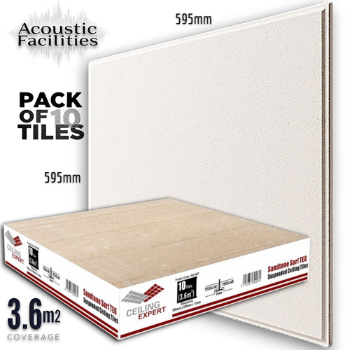 Suspended ceiling tiles - suspended,