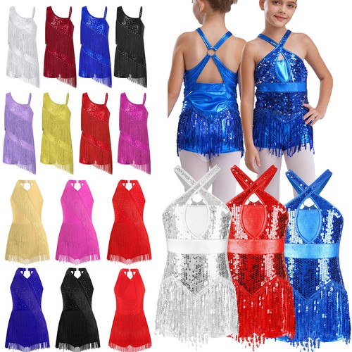 Kid girls sequins tassel - uk,