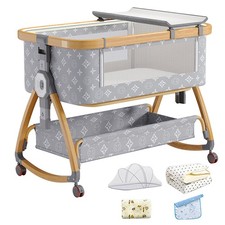 4in1 Baby Bedside Crib Sleeper