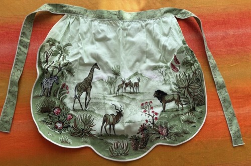 Retro pinny apron frilly - retro,