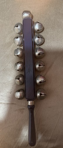 Vintage wooden sleigh bell - #vintage,