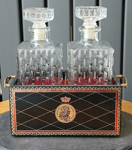 Vintage swedish tantalus with - swedish,