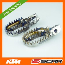 TITANIUM FOOTPEGS KTM 125 150